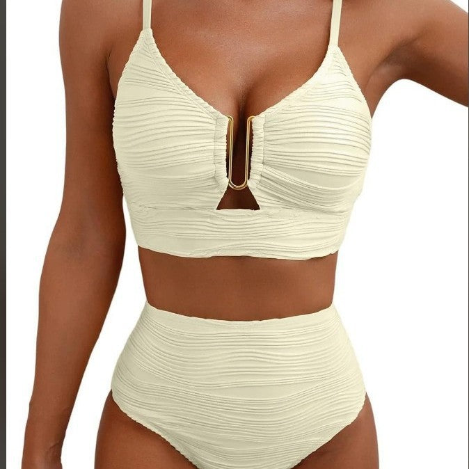 Women's Solid Color Swimsuit