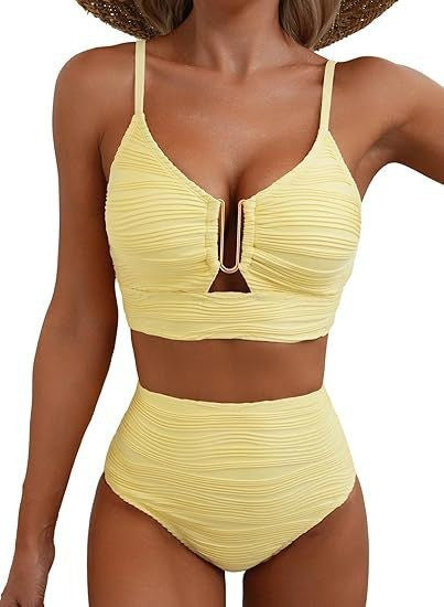 Women's Solid Color Swimsuit