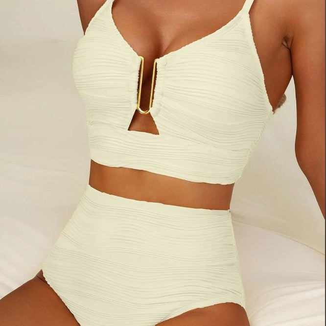 Women's Solid Color Swimsuit