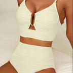 Women's Solid Color Swimsuit