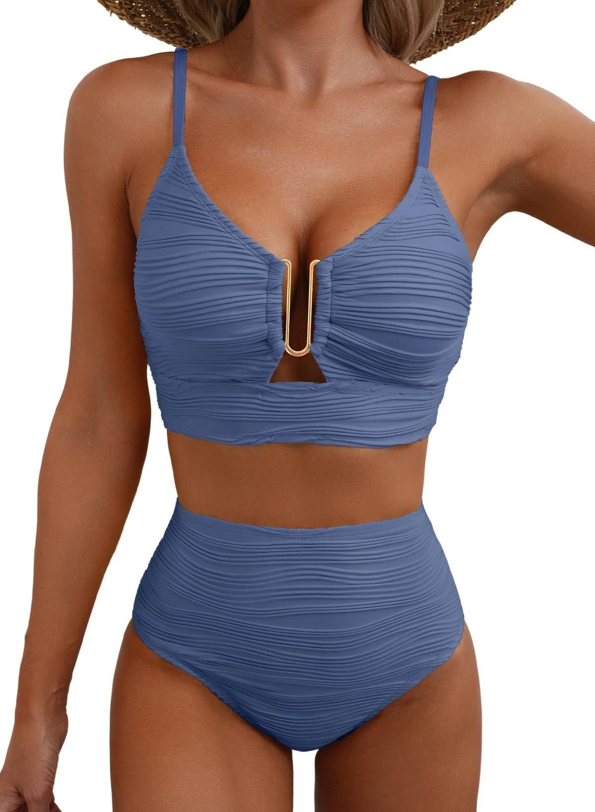 Women's Solid Color Swimsuit